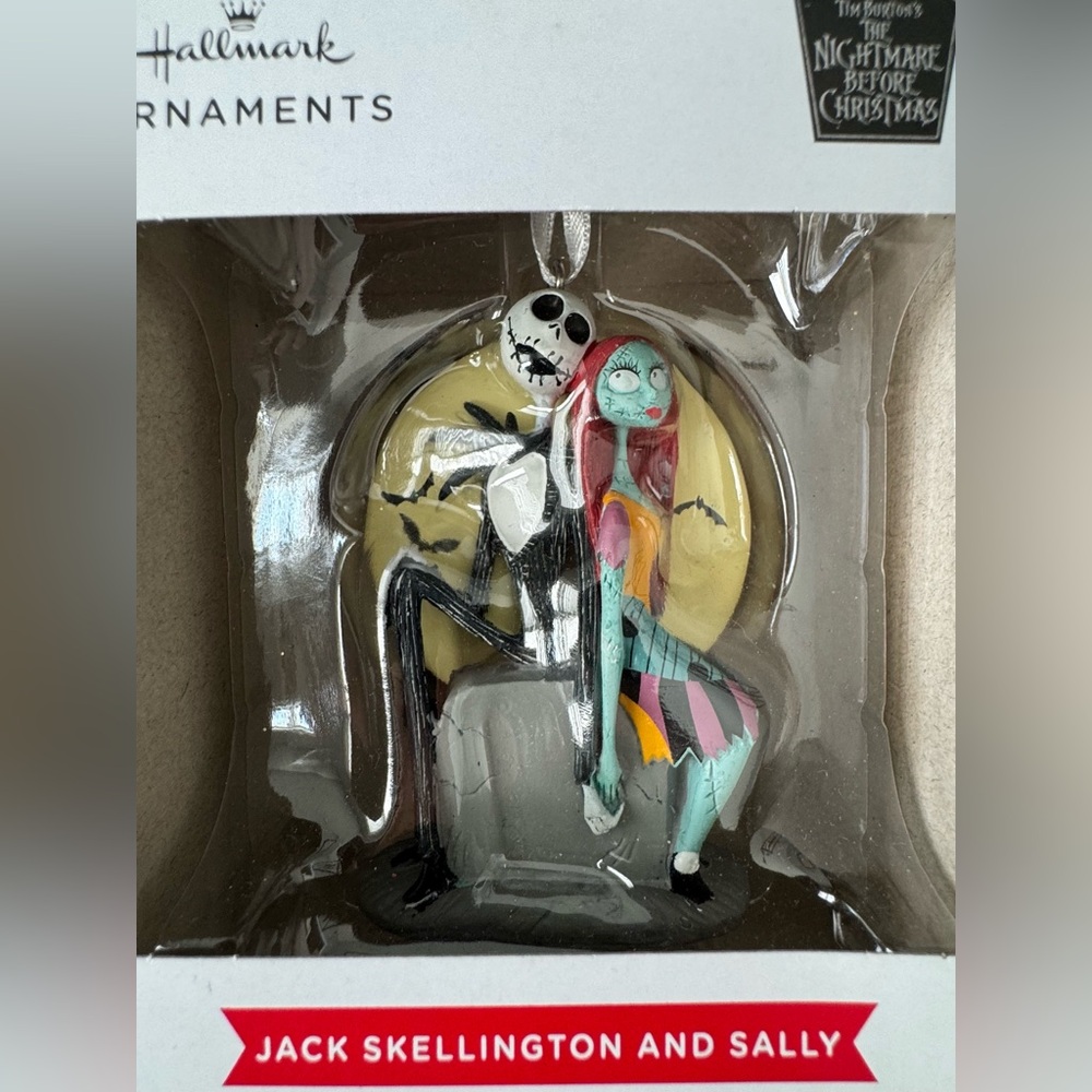 Hallmark Jack Skellington and Sally Ornament - Multicolor